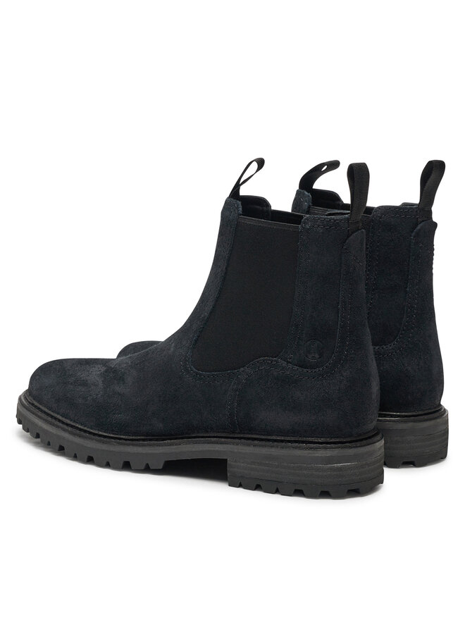 Clarks Μποτάκια με λάστιχο Clarks Clarkridge Top 26179722 Μαύρο