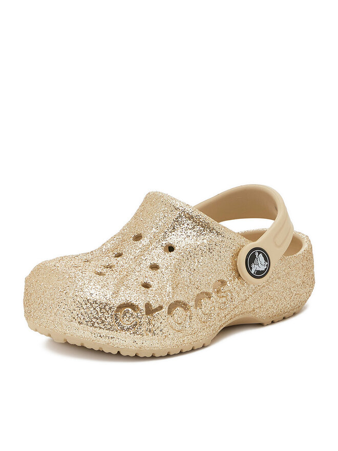 Crocs Klapki Crocs C-BAYA CLOG T 207014-11S Złoty