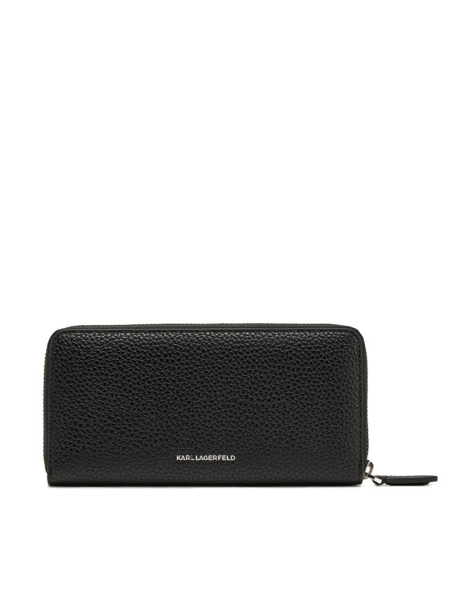 KARL LAGERFELD Portfel damski KARL LAGERFELD A1W32124 Czarny