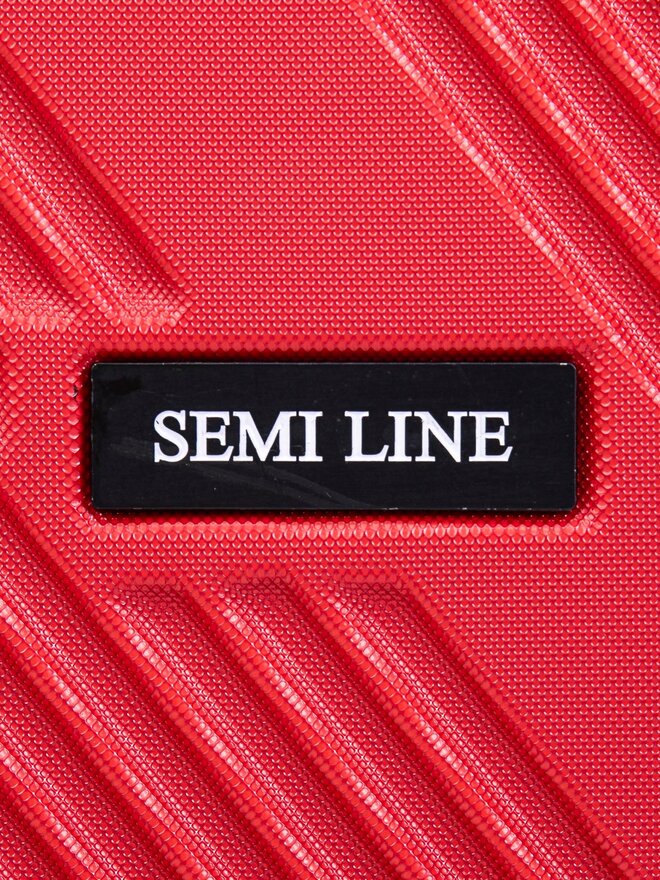 Semi Line Großer Koffer Semi Line T5851-3 Rot