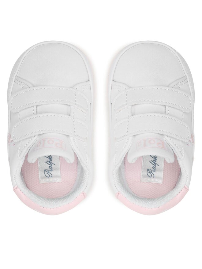 Polo Ralph Lauren Сникърси Polo Ralph Lauren Heritage Court Ii Ez Layette RL100733 Бял
