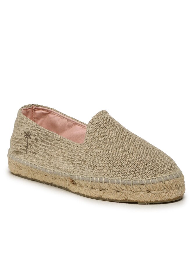 Manebi Еспадрильї Manebi Flat Espadrilles O 7.1 NO Бежевий