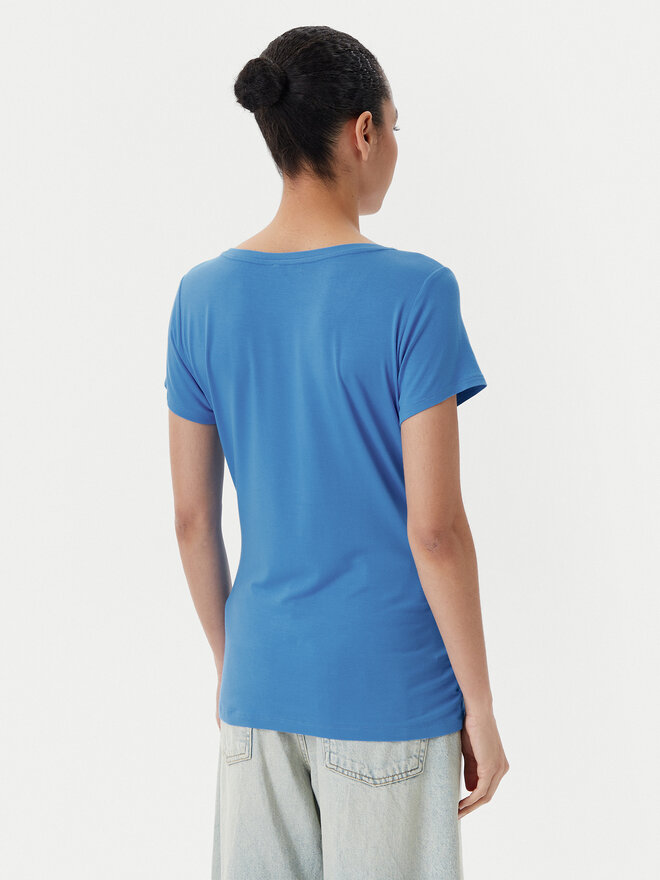 Liu Jo Beachwear Liu Jo Beachwear T-Shirt VA5157 JS360 Blau Regular Fit