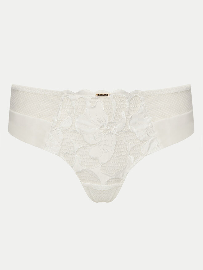 Chantelle Chantelle Бразильські труси Fleurs Signature C12Q40 Білий