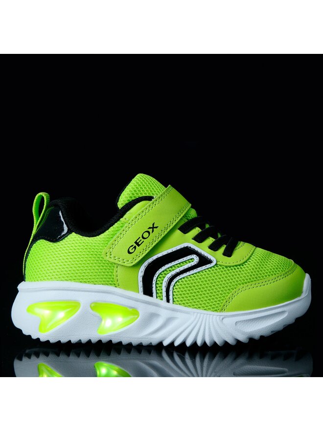 Geox Sneakersy Geox J Assister Boy J45DZC 014CE C3707 M Zielony