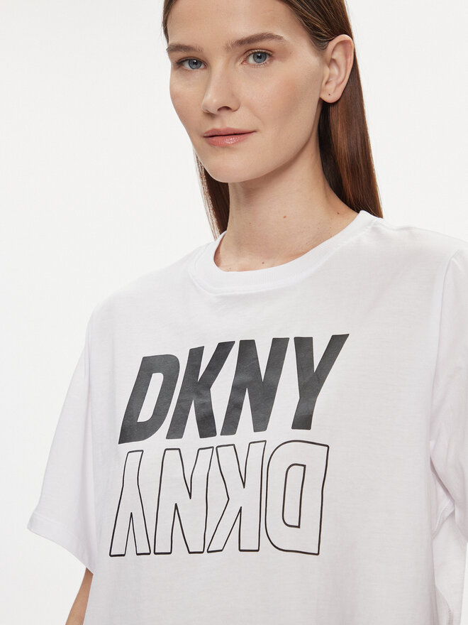 DKNY Sport DKNY Sport Camiseta DP2T8559 Blanco Relaxed Fit