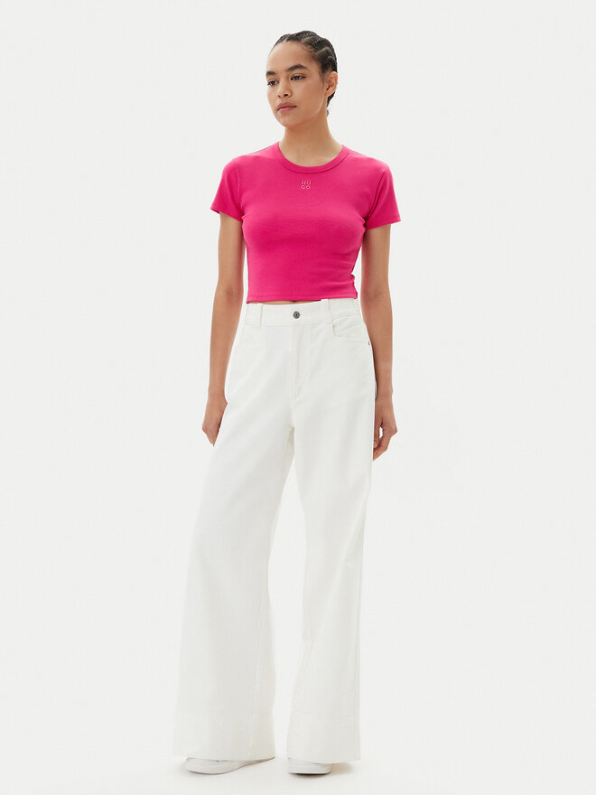 HUGO HUGO T-Shirt Delanor 50512000 Rosa Slim Fit
