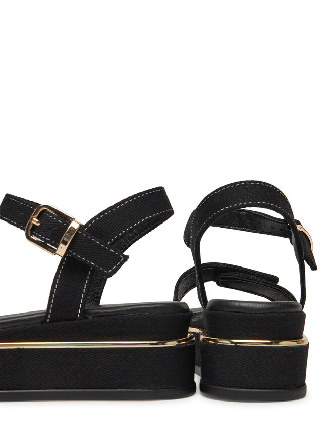 Tommy Hilfiger Sandały Tommy Hilfiger T3A2-33788-1828 S Czarny