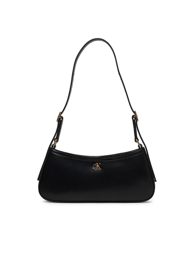Calvin Klein Handtasche Calvin Klein Ck Small Shoulder Bag LV04F3170G Schwarz