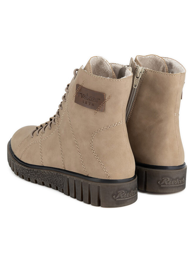 Rieker Botine Rieker Y3421-20 Bej