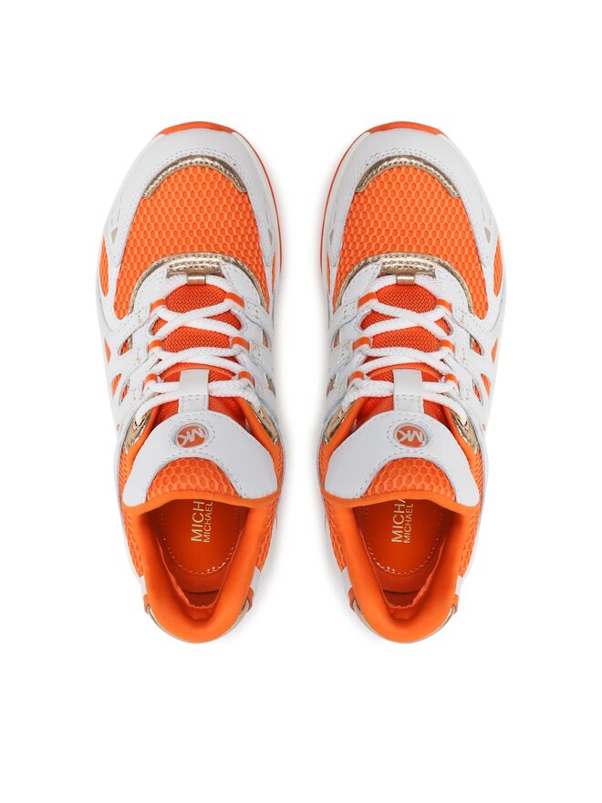 MICHAEL Michael Kors Sneakersy MICHAEL Michael Kors Olympia Sport Extreme 43S3OLFS4D Pomarańczowy