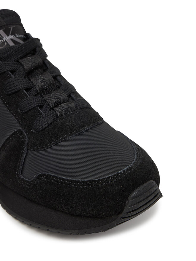 Calvin Klein Jeans Sneakers Calvin Klein Jeans Runner Sock Laceup Ny-Lth Wn YW0YW00840 Nero