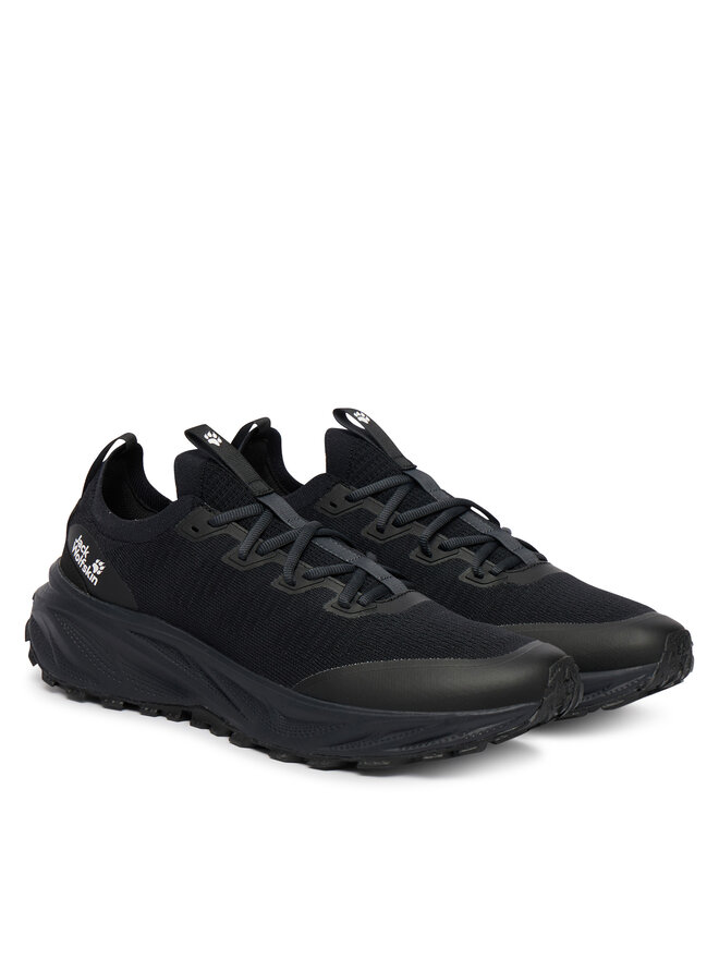 Jack Wolfskin Trekkingschuhe Jack Wolfskin Ps Trail Knit Low A65583 Schwarz