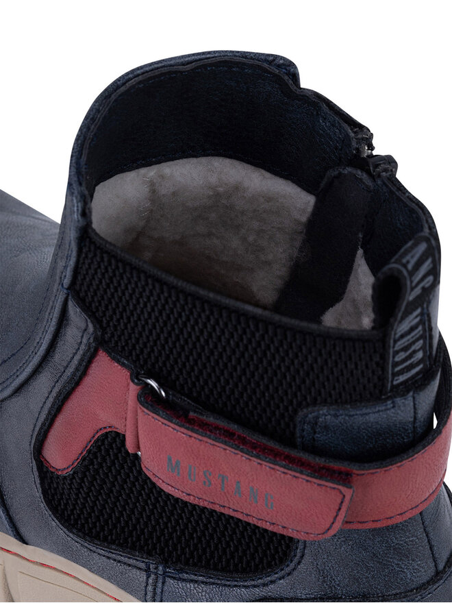 Mustang Stiefeletten Mustang 1499-603-820 Dunkelblau