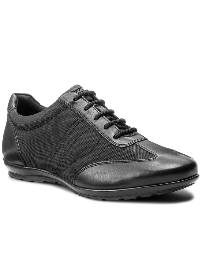 Geox Pusbačiai Geox U Symbol B U74A5B 01143 C9999 Juoda