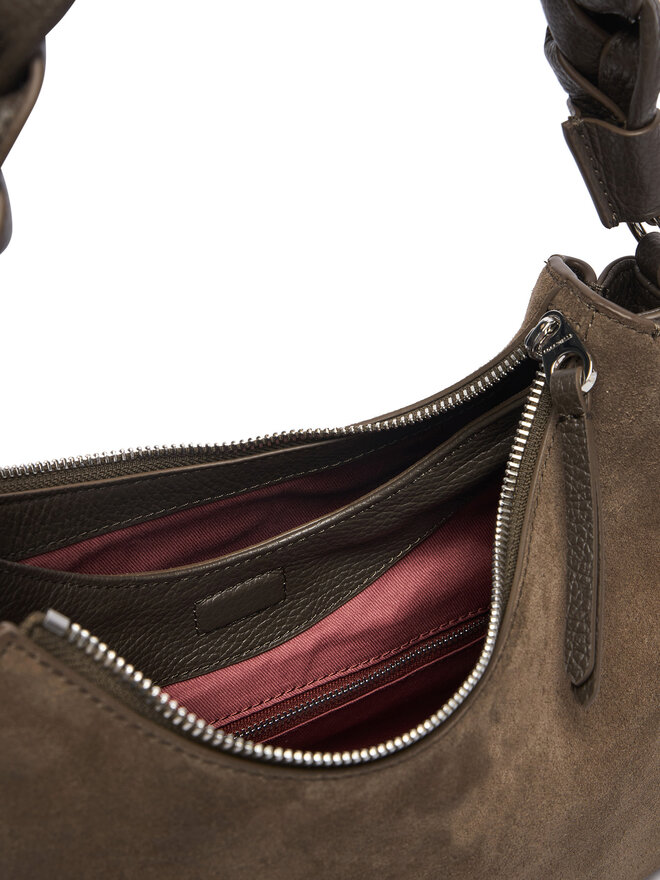 Coccinelle Сумка Coccinelle P6P Boheme Suede Bimaterial E1 P6P 13 03 01 Хакі