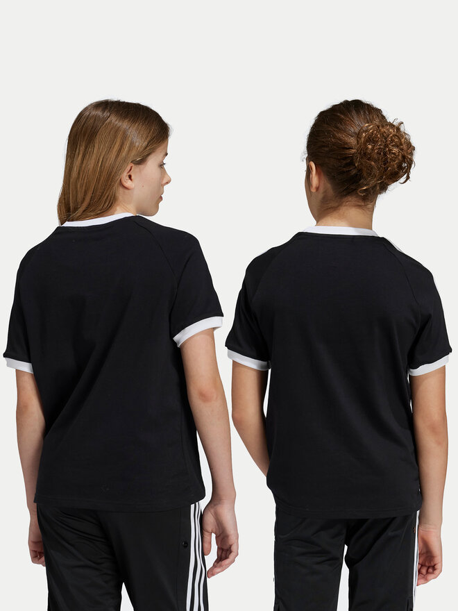 adidas adidas T-Shirt 3-Stripes IX7626 Μαύρο Relaxed Fit