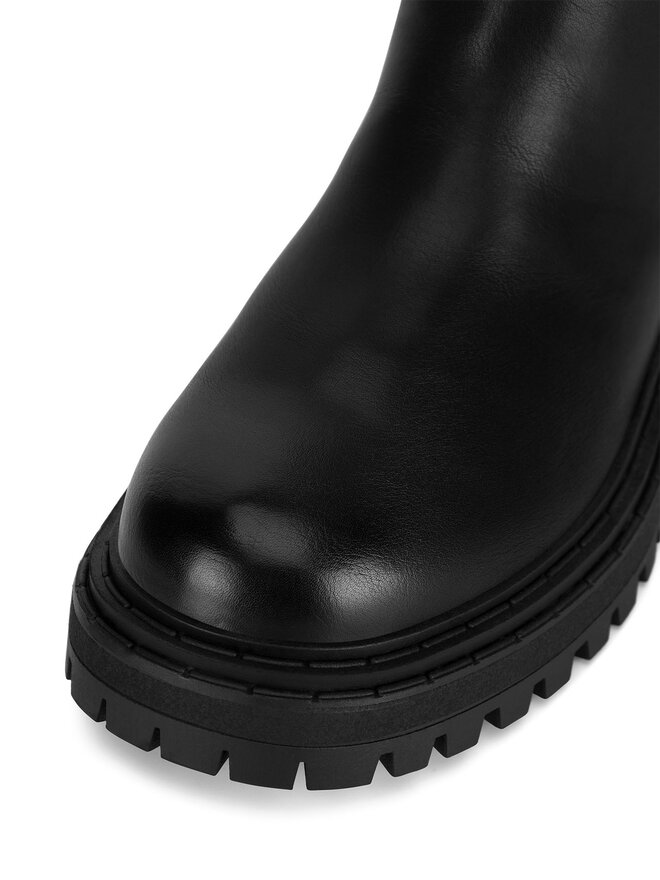 DeeZee Polokozačky DeeZee HY60208-3 Černá