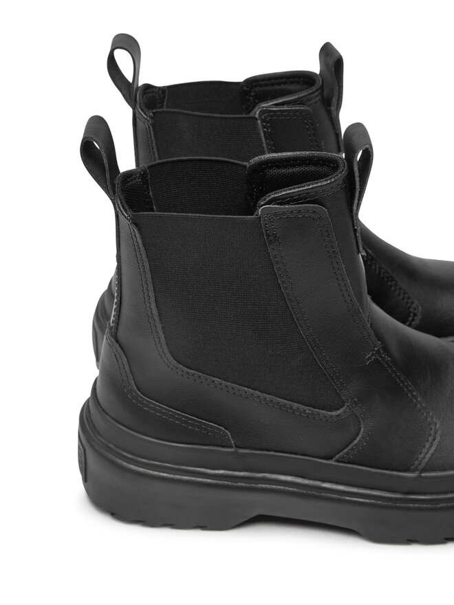 Converse Μποτάκια με λάστιχο Converse Chuck Taylor All Star Lugged Leather Chelsea Boot A08453C Μαύρο