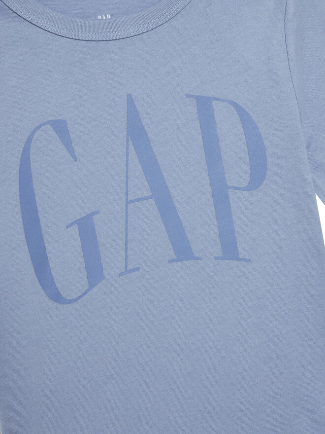 Gap Gap Camiseta 708411-03 Celeste Regular Fit