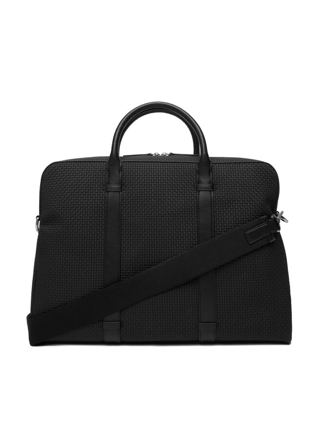 Calvin Klein Сумка для ноутбука Calvin Klein Embossed Woven Commuter LV04D3207G Чорний
