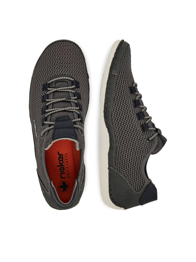 Rieker Sneakersy Rieker 07555-45 Sivá