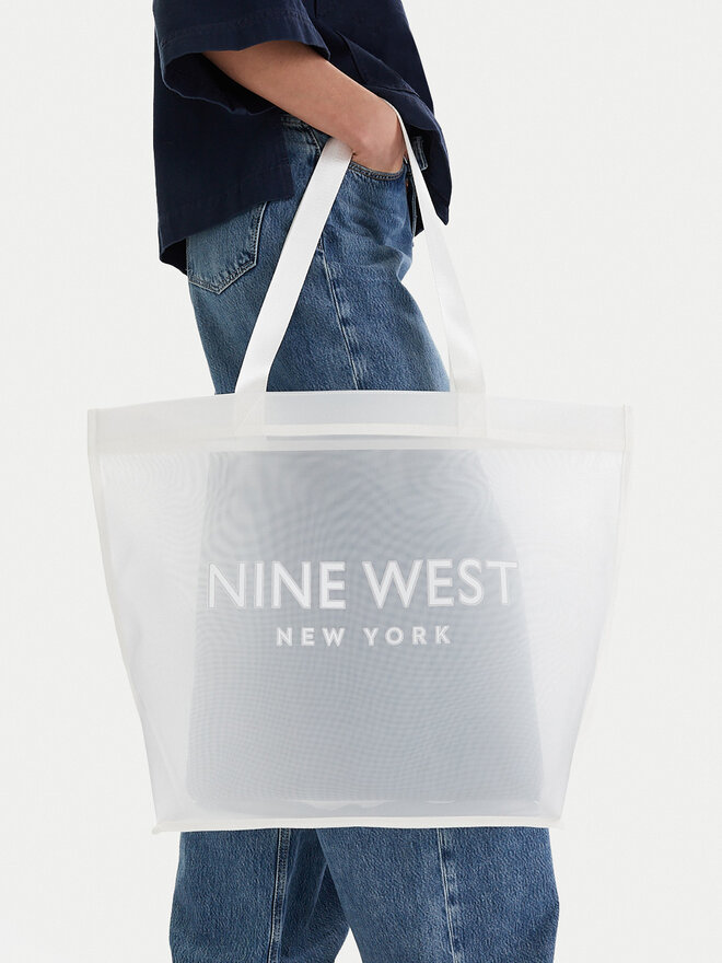 Nine West Handtasche Nine West CEO-Eloura-LA374-4074 Weiß
