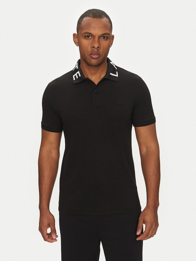 Lacoste Lacoste Poloshirt PH9538 Schwarz Slim Fit