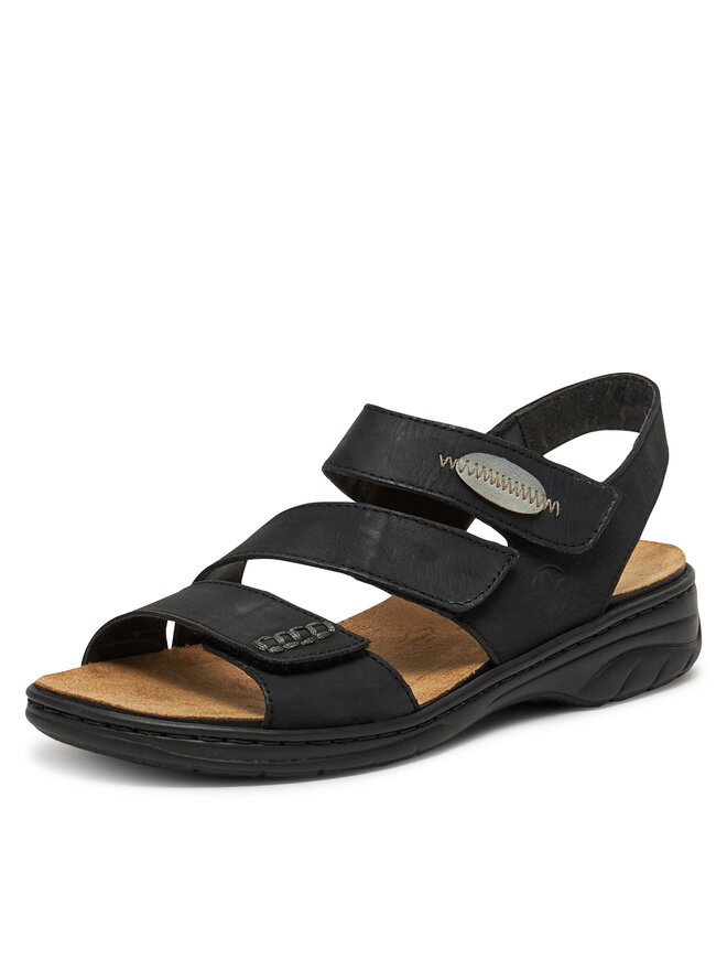 Rieker Sandalen Rieker 64573-00 Schwarz