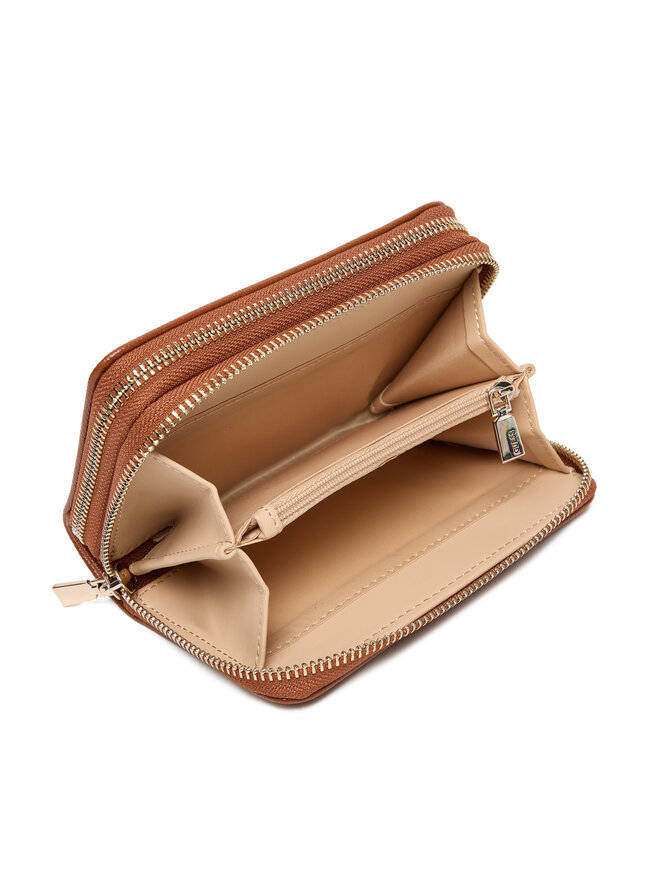 Guess Didelė Moteriška Piniginė Guess Amorette Slg SWBG78 98164 Ruda