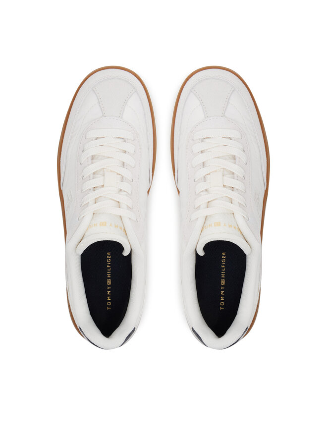 Tommy Hilfiger Sneakersy Tommy Hilfiger Th Heritage Sneaker FW0FW08643 Biały