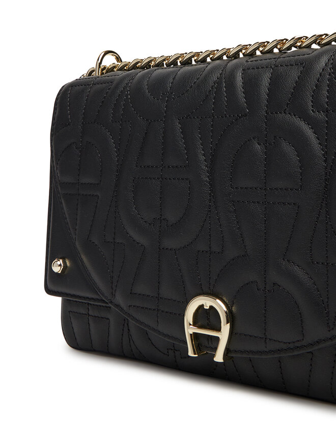 Aigner Handtasche Aigner Diadora S 132053 Schwarz