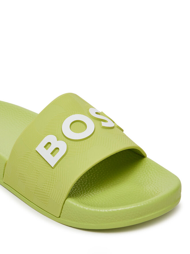 BOSS Papucs BOSS J51643 S Zöld