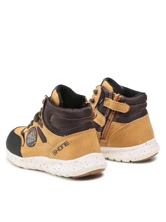Shone Schnürschuhe Shone 3528-031 Braun