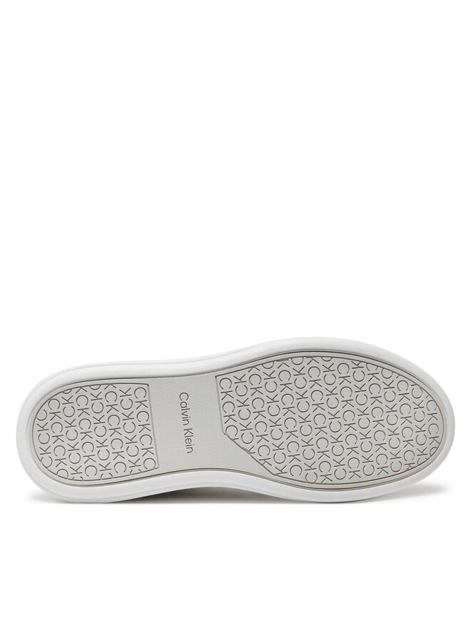 Calvin Klein Superge Calvin Klein Cupsole Lace Up Saff Mono HW0HW02103 Bež