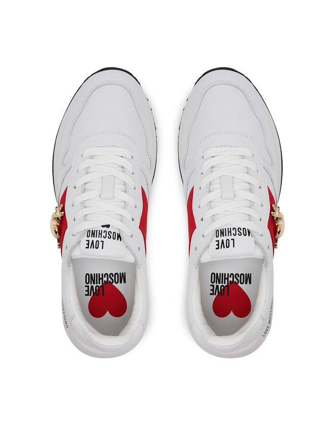 LOVE MOSCHINO Сникърси LOVE MOSCHINO JA15373G1MIAL10A Бял