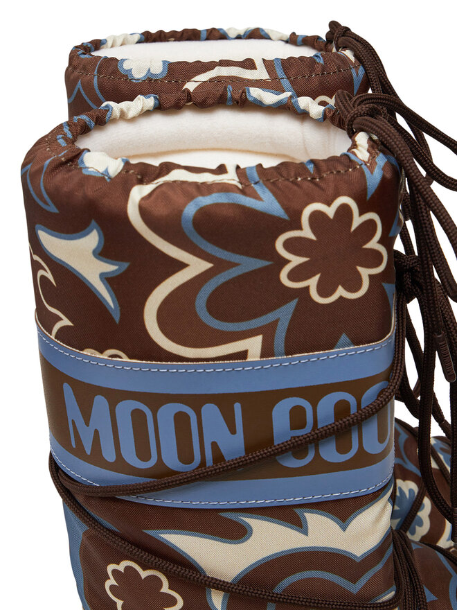 Moon Boot Škornji za sneg Moon Boot Mb Icon Flower 80D1402940 Rjava