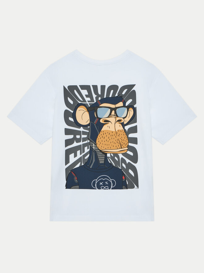 NAME IT NAME IT T-Shirt 13238524 Λευκό Regular Fit