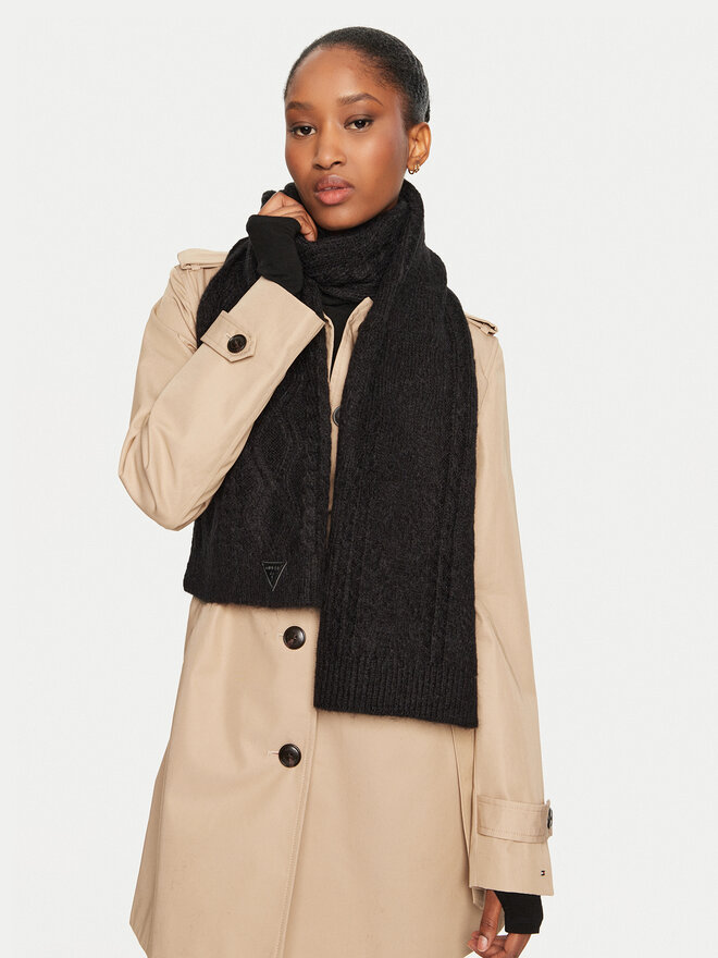 Guess Šál Guess AW5212 POL03 Černá