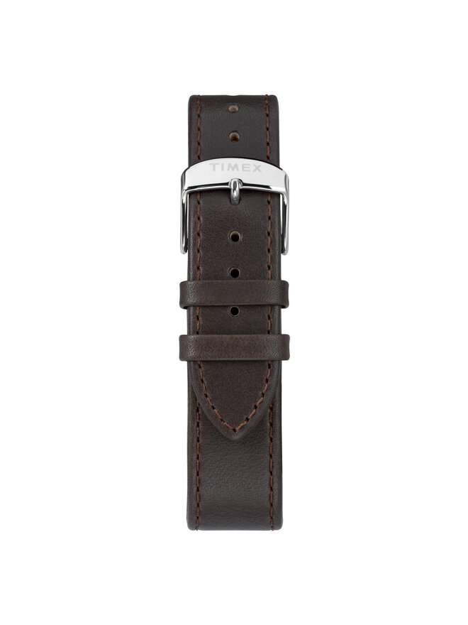 Timex Zegarek Timex Standard TW2T21000 Brązowy