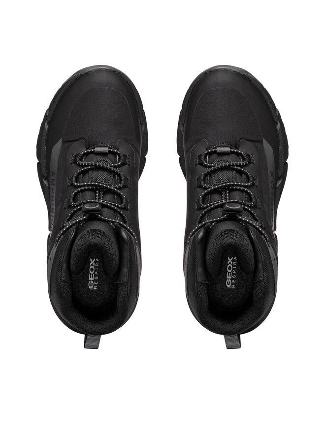 Geox Schnürschuhe Geox J Flexyper Plus Boy J46LCA 0FU50 C0005 M Schwarz