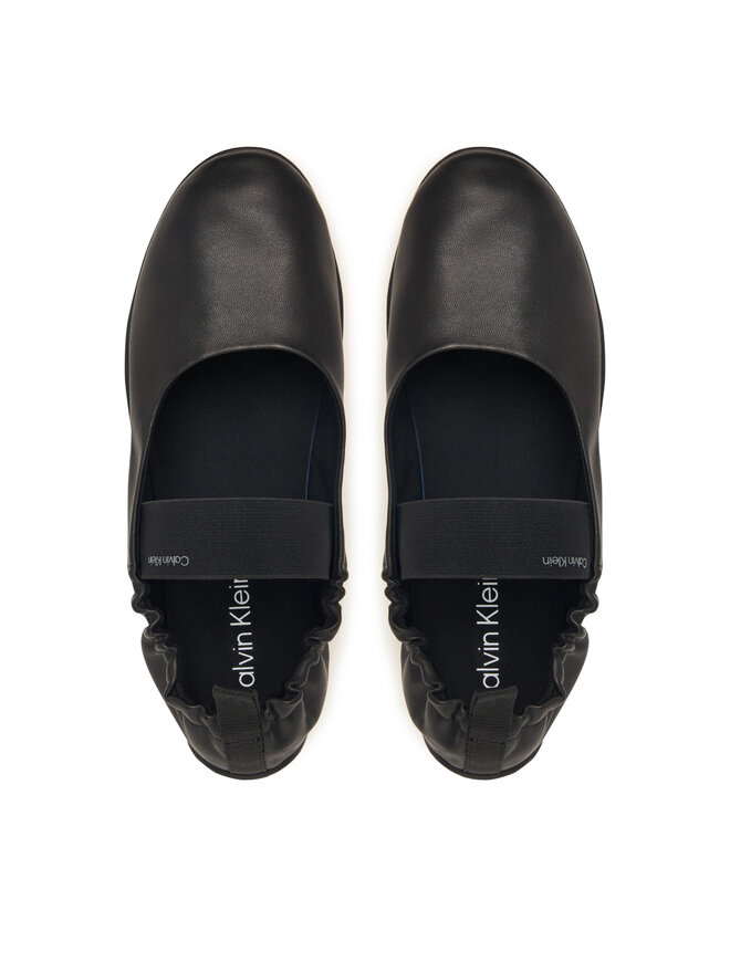 Calvin Klein Ballerinas Calvin Klein Ballet Sneaker Mj Lth HW0HW03308 Schwarz