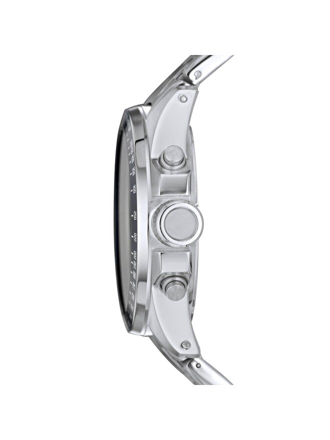 Fossil Uhr Fossil Decker Mens CH2600IE Silberfarben