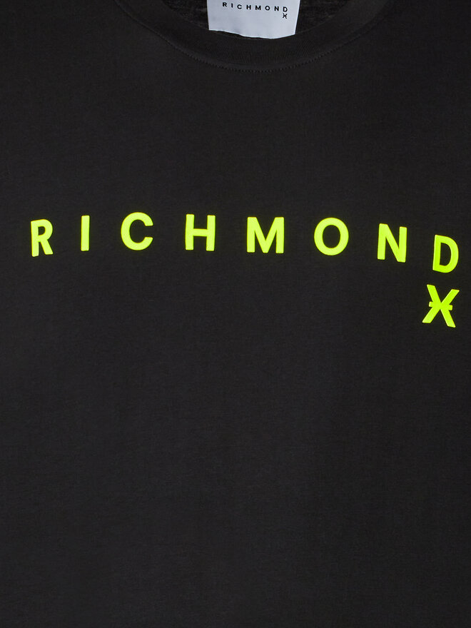 Richmond X Richmond X T-Shirt Aaron UMP24004TS Μαύρο Regular Fit