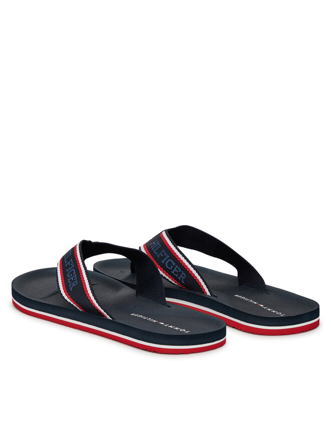 Tommy Hilfiger Infradito Tommy Hilfiger Comfort Hilfiger Beach Sandal FM0FM05510 Blu scuro