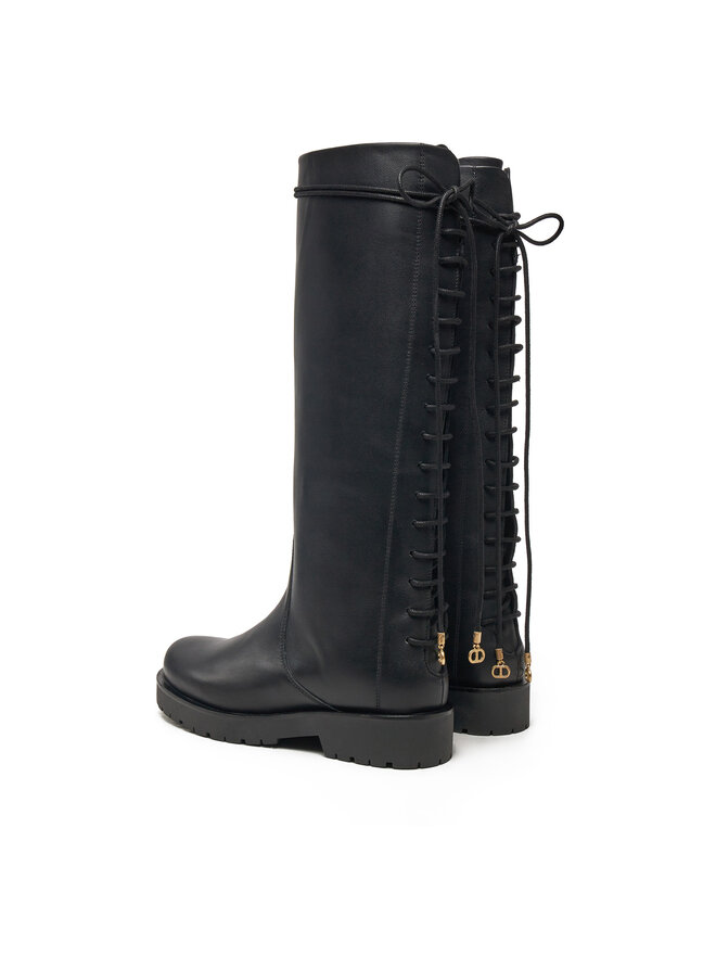 TWINSET Csizma TWINSET 242TGT164 Fekete