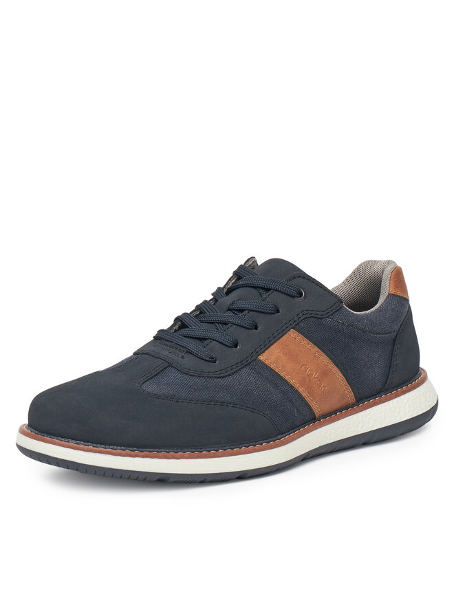 Rieker Sneakersy Rieker 04400-14 Tmavomodrá