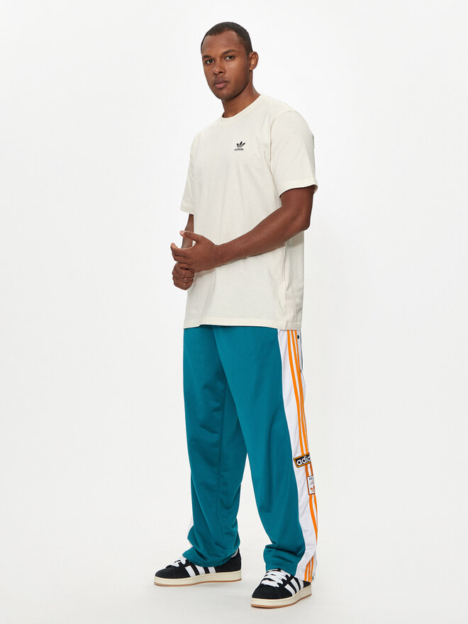 adidas adidas Camiseta Trefoil Essentials IZ2102 Écru Regular Fit
