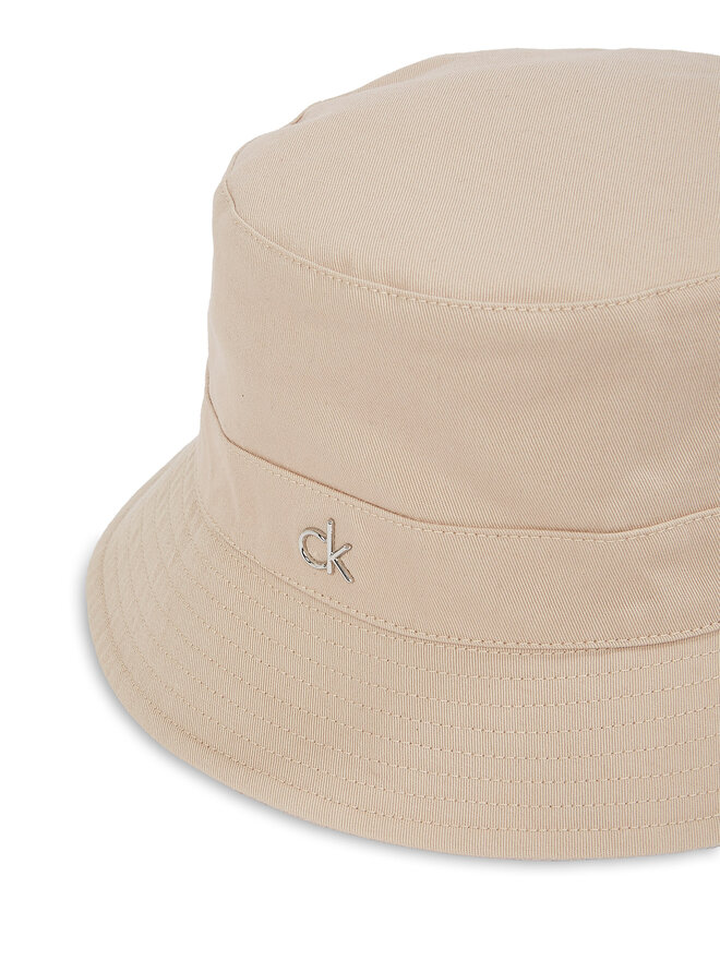 Calvin Klein Kapelusz Calvin Klein Monogram Bucket K60K612913 Beżowy