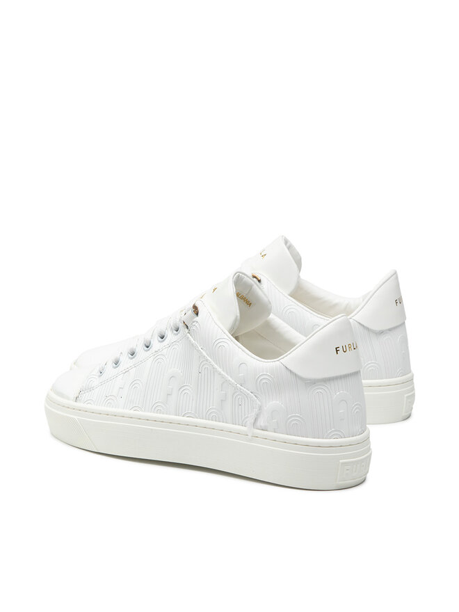 Furla Sneakersy Furla Hikaia Low YE51HKL-BX0072-01B00-9-0001-20-AL Bílá
